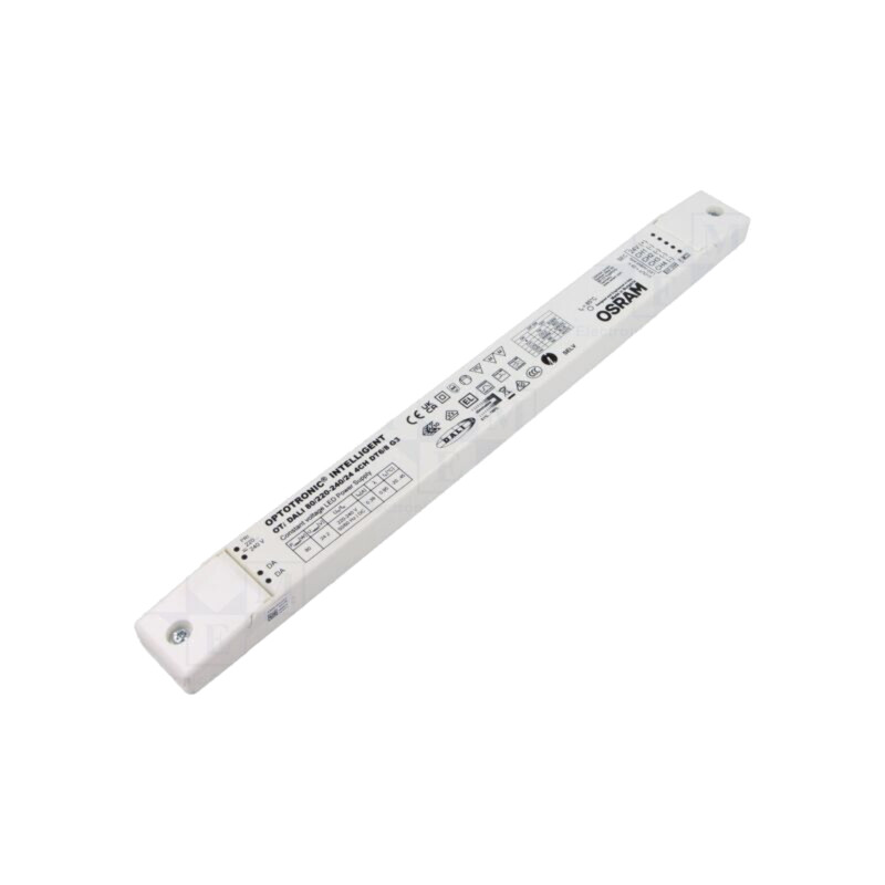 Alimentator: pulsatoriu; LED; 80W; 24VDC; 220÷240VAC; IP20; 93%