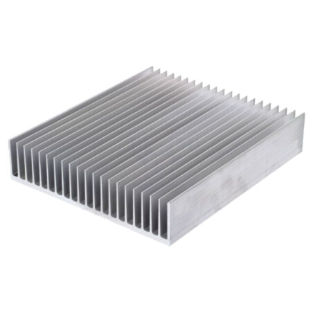 Radiator: extrudat; cu aripioare; L: 300mm; W: 262mm; H: 60mm; brut