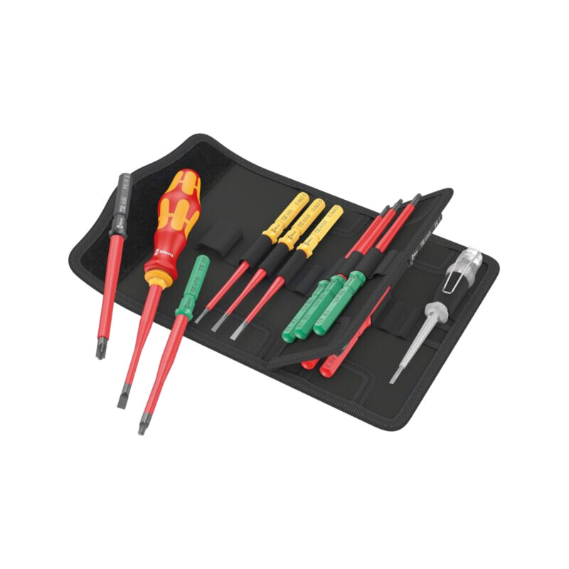 Kit: şurubelniţe; izolată,slim; 1kVAC; Kraftform Kompakt VDE Kit: şurubelniţe; izolată,slim; 1kVAC; Kraftform Kompakt VDE
