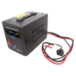 Convertor: DC/AC; 300W; Uieş: 230VAC; Ieşire: socluri AC 230V; 12V
