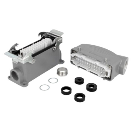 Conector: HDC; tată + mamă; S-E; PIN: 24; 24+PE; dimensiune 24B