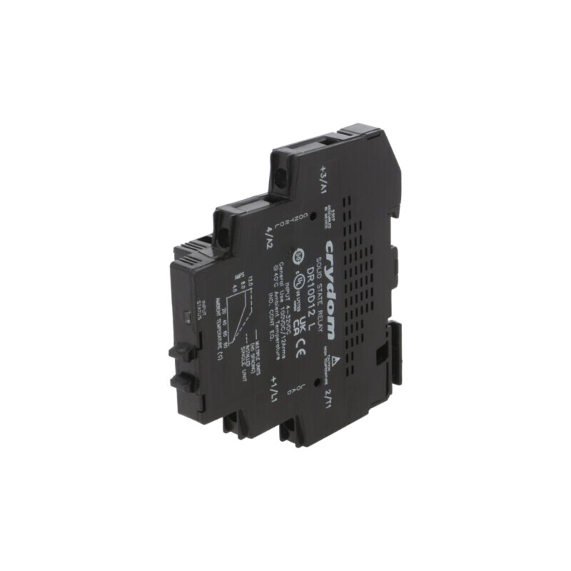 Releu: semiconductor; Ucom: 4÷32VDC; 12A; 1÷100VDC; -30÷80°C; IP00