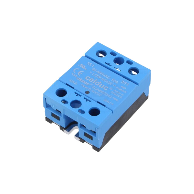 Releu: semiconductor; Ucom: 6÷32VDC; 50A; 50÷480VAC; SON; 1-fazat
