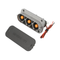 Conector: alimentare DC; mamă; înşurubare; -40÷125°C; IP2X,IP67