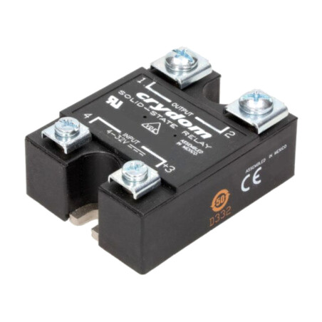 Releu: semiconductor; Ucom: 4÷32VDC; 50A; 48÷660VAC; H12WD; 1-fazat