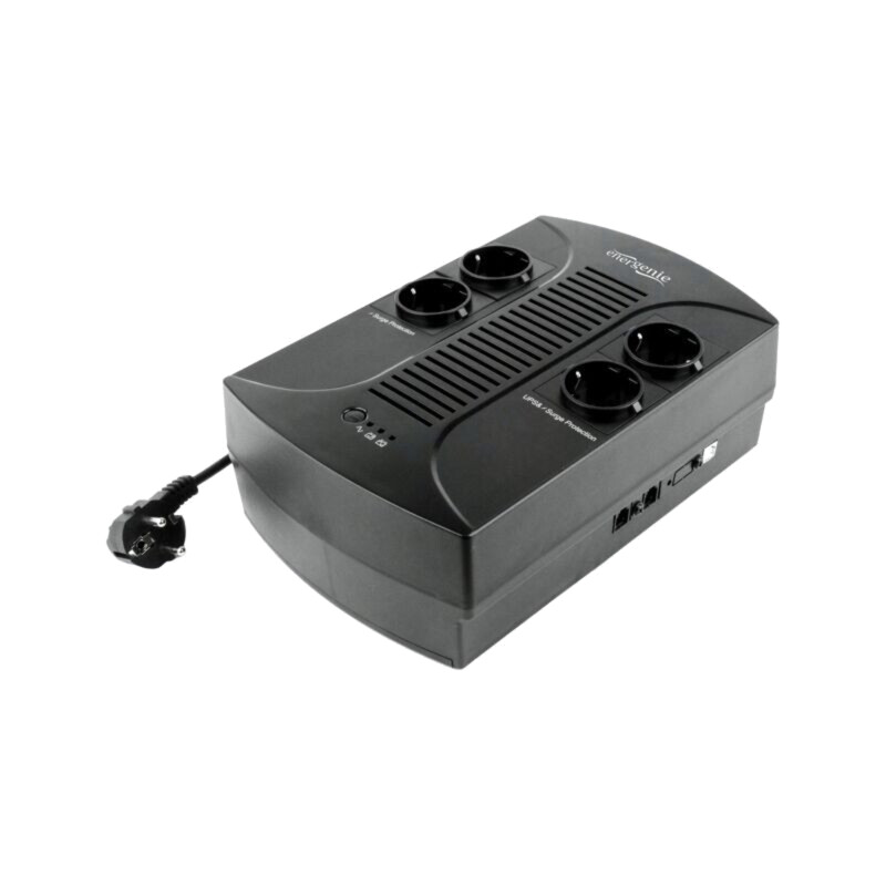 Alimentator: UPS; multipriză; 390W; 650VA; Uintr: 220V; Schuko x4
