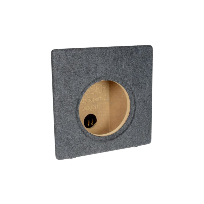 Carcasă difuzor; MDF; melanj gri; ţesătură; 250mm; Frezare: 272mm