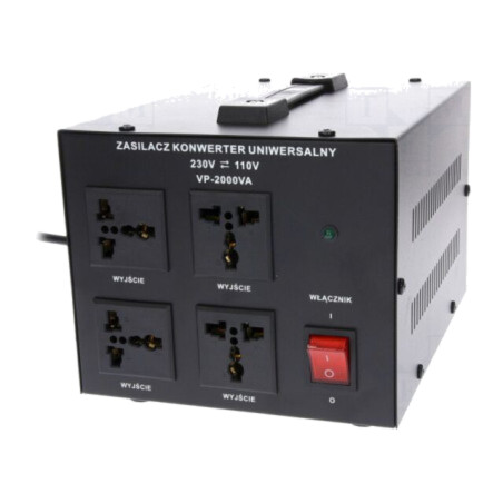 Autotransformator; 110VAC,230VAC; Putere: 2000VA; Usec.1: 110V