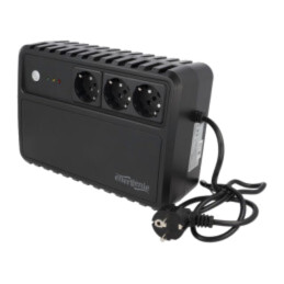 Alimentator: UPS; multipriză; 360W; 600VA; Uintr: 220V; Schuko x3