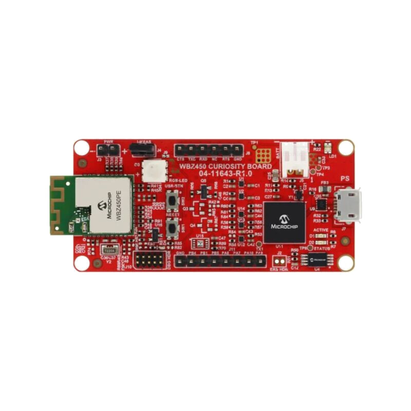 Kituri dezv: Microchip; Componente: WBZ450PE; Curiosity