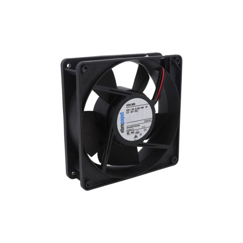 Ventilator: DC; axial; 24VDC; 127x127x38mm; 252m3/h; 50dBA; bilă