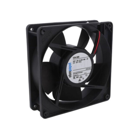 Ventilator: DC; axial; 24VDC; 127x127x38mm; 252m3/h; 50dBA; bilă
