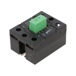 Releu: semiconductor; Ucom: 10÷32VDC; 50A; 24÷530VAC; SSR29