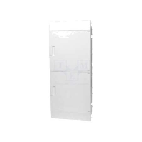 Carcasă: pentru aparatură modulară; IP41; în perete; gri