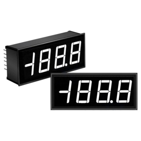 Voltmetru; digital,pentru montare; -2÷2V; pe panou; LCD; DMS-30PC