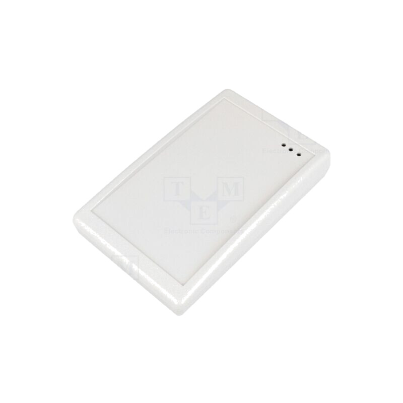 Cititor RFID; 5V; USB; antenă,buzer; 92x146x29mm; bej; 125kHz