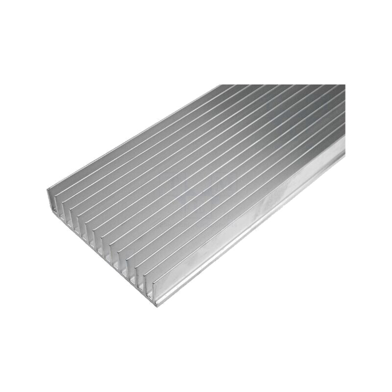 Radiator: extrudat; cu aripioare; L: 1000mm; W: 165mm; H: 35mm; brut