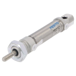 Cilindru pneumatic rotund; Diam.piston: 16mm; Pas piston: 25mm