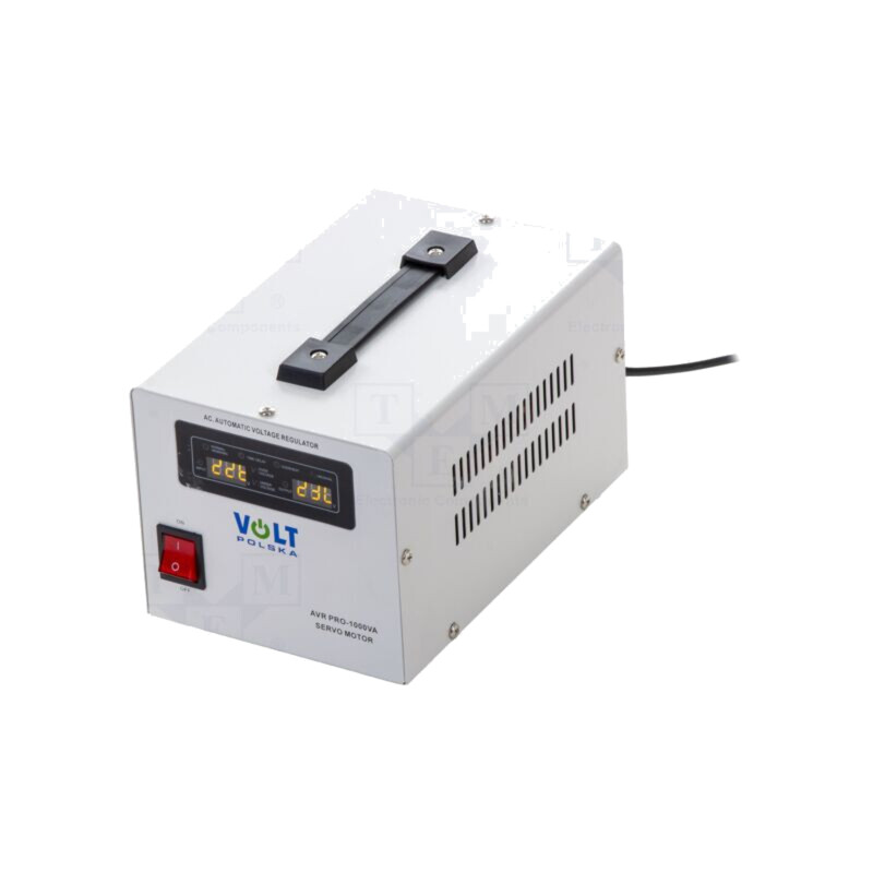 Echipament: stabilizator de tensiune automat; 1000VA; ±3%