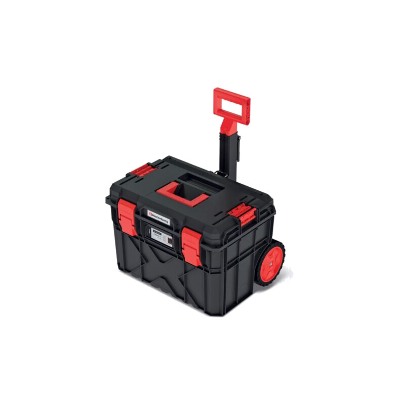 Ladă; pt.unelte; cu roţi; neagră; polimer; X BLOCK PRO; IP55