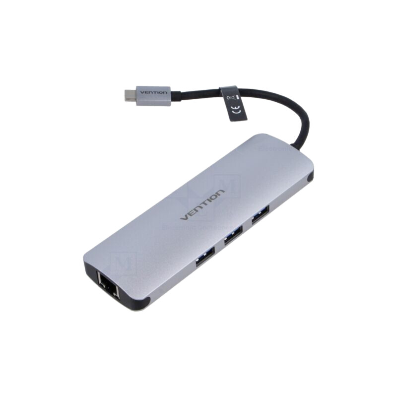 Hub USB; USB 3.0; gri; Număr porturi: 9; Standard: Power Delivery Hub USB; USB 3.0; gri; Număr porturi: 9; Standard: Power Delivery