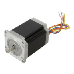 Motor: DC; 2-fazat,bipolar,pas cu pas; 24VDC; pas 1,8°; 1,6Nm; 2A