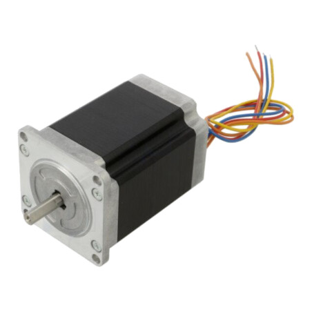 Motor: DC; 2-fazat,bipolar,pas cu pas; 24VDC; pas 1,8°; 1,6Nm; 2A