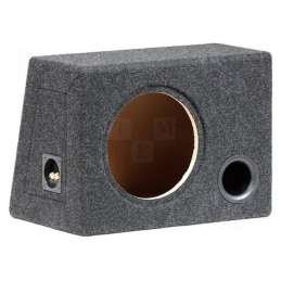 Carcasă difuzor; MDF; melanj negru; ţesătură; 250mm; Øorif: 232mm