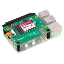 Adaptor; Raspberry Pi 5; Raspberry Pi M.2 HAT+,SSD; 512GBFLASH