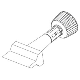 Vârf; lopăţică; 20mm; la ciocan de lipit,pentru staţie de lipit