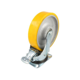 Roată de transport; Ø: 200mm; W: 50mm; H: 240mm; 1000kg; poliuretan