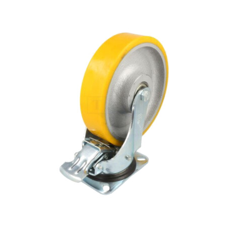 Roată de transport; Ø: 200mm; W: 50mm; H: 240mm; 1000kg; poliuretan
