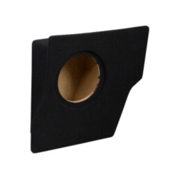 Carcasă difuzor; MDF; neagră; ţesătură; 200mm; Frezare: 217mm; VW