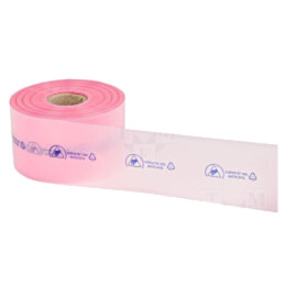 Pungă de protecţie; ESD; L: 250m; W: 100mm; Thk: 90um; polietilenă