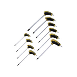 Kit: şurubelniţe; Torx® cu protecţie; Subtip mâner: T; 10buc.