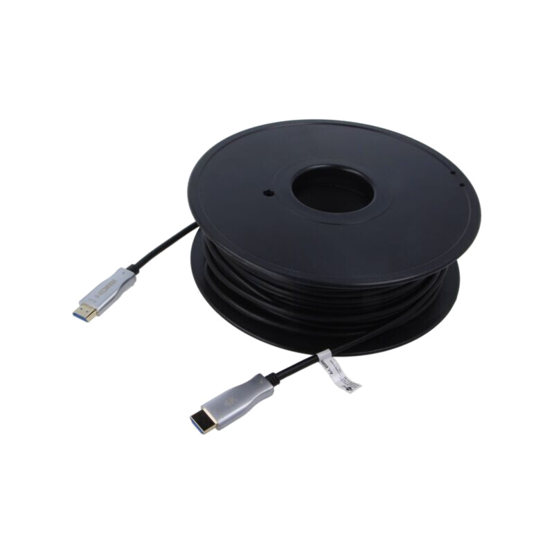 Cablu; HDCP 2.2,HDMI 2.0,optic; HDMI mufă,din ambele părţi; 40m Cablu; HDCP 2.2,HDMI 2.0,optic; HDMI mufă,din ambele părţi; 40m