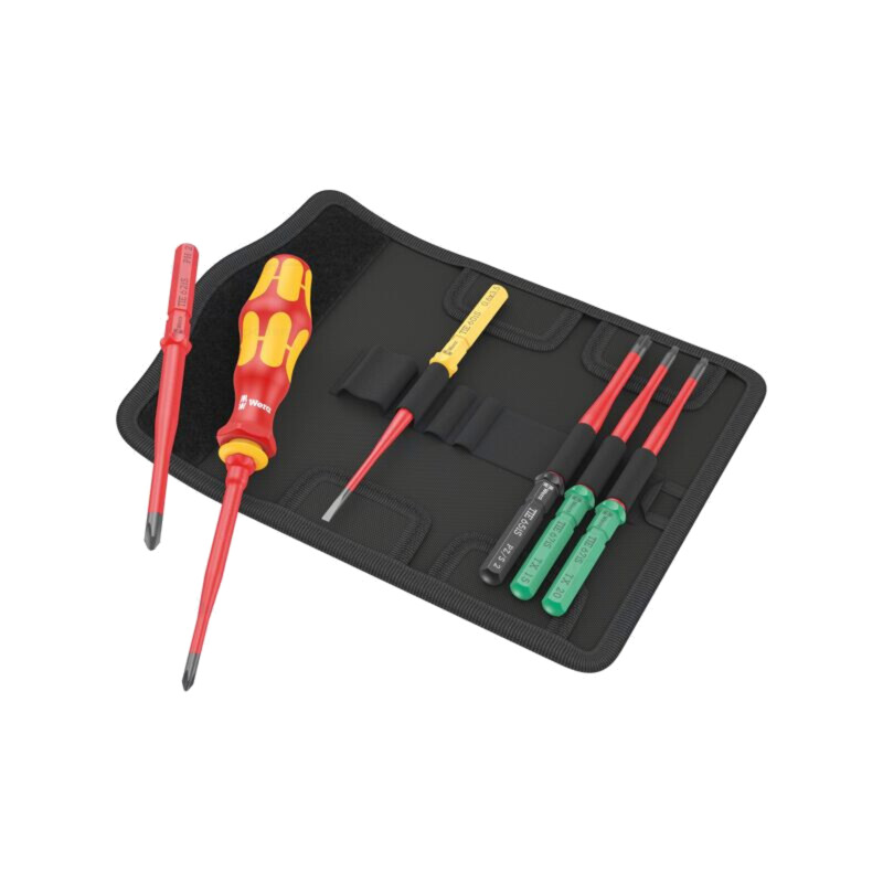 Kit: şurubelniţe; izolată,slim; 1kVAC; Kraftform Kompakt VDE Kit: şurubelniţe; izolată,slim; 1kVAC; Kraftform Kompakt VDE