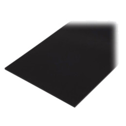 Foaie; Dim: 497x1000mm; Thk: 10mm; neagră; 0,5m2