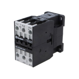 Contactor: 3-polar; NO x3; 24VAC; 32A; pentru şină DIN; 6K; W: 45mm