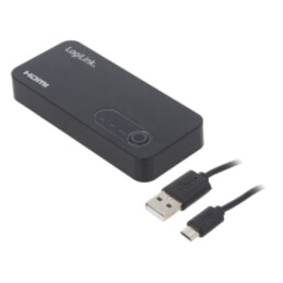 Switch; HDCP 2.3,HDMI 2.1; neagră; Intr: HDMI soclu x2