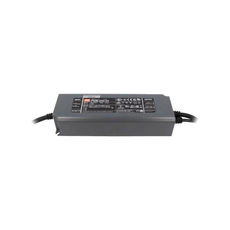 Alimentator: pulsatoriu; pentru benzi LED; 200W; 24VDC; 8,3A; IP67