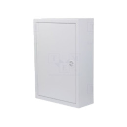 Carcasă: pentru aparatură modulară; IP30; gri deschis; Nr.mod: 24