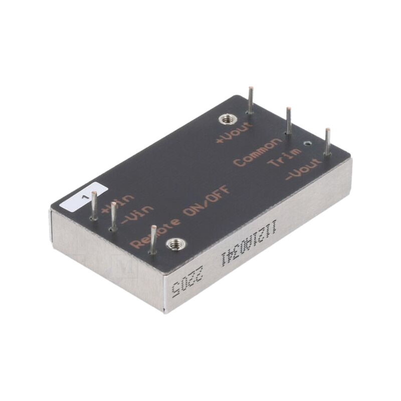 Convertor: DC/DC; 40W; Uintr: 43÷160VDC; Uieş: 12VDC; Uieş2: -12VDC