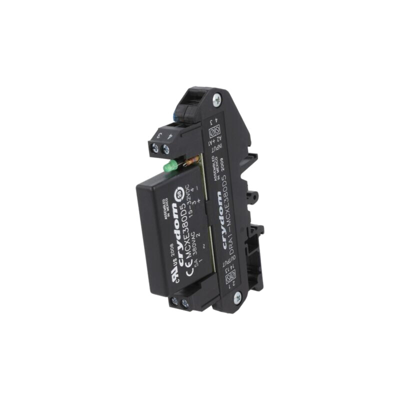 Releu: semiconductor; Ucom: 15÷32VDC; 5A; 48÷380VAC; DRA1-MCX; IP00