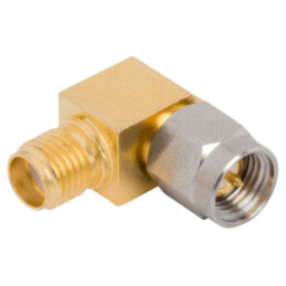 Adaptor; SMA tată,SMA mamă; Izolaţie: PTFE; 50Ω; alamă; 22GHz