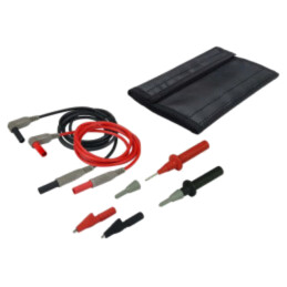 Set de cabluri şi adaptoare; 5A,10A; neagră,roşie