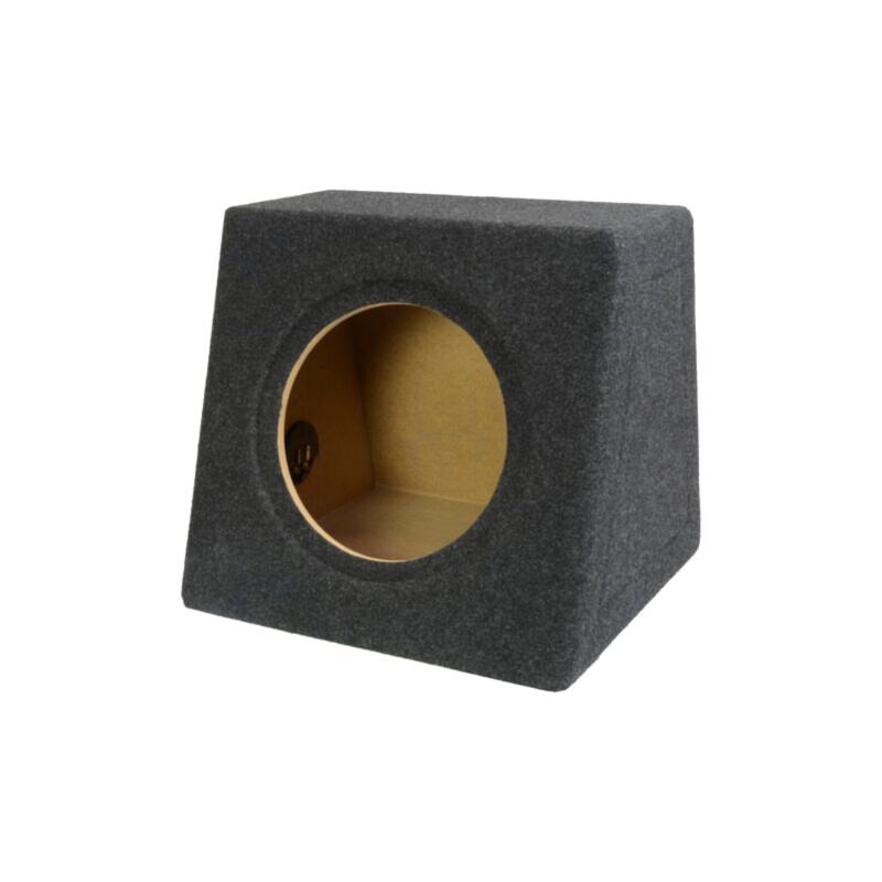 Carcasă difuzor; MDF; melanj negru; ţesătură; 250mm; Øorif: 232mm