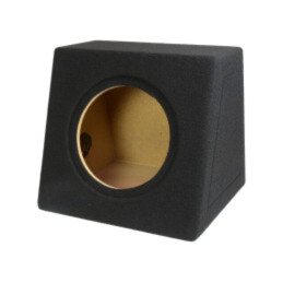 Carcasă difuzor; MDF; neagră; ţesătură; 250mm; Frezare: 272mm; 30l