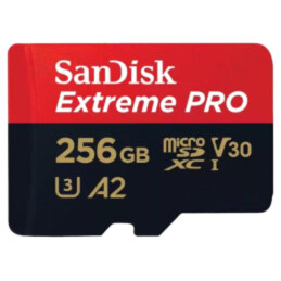 Card de memorie; Extreme Pro,Specificaţie A2; microSDXC; 256GB