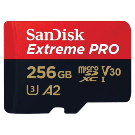 Card de memorie; Extreme Pro,Specificaţie A2; microSDXC; 256GB